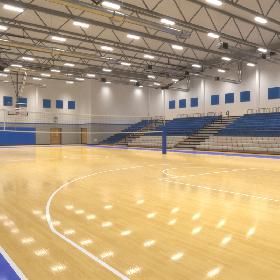 School Gym 3D model